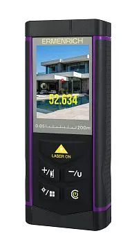 Лазерная рулетка Ermenrich PRO LR200, с камерой, изображение 1