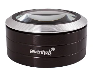 Лупа Levenhuk Zeno 900, 5x, 75 мм, 3 LED, металл, изображение 1