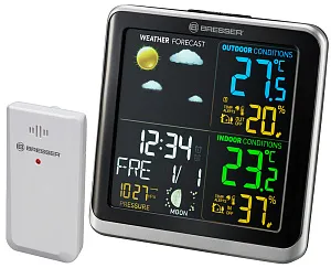 Метеостанция Bresser ClimaTemp TB с цветным дисплеем, изображение 1