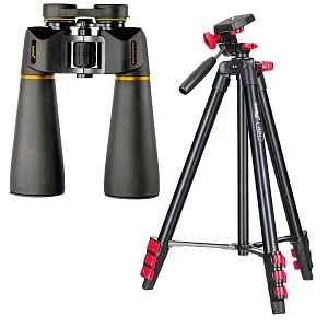 Набор: бинокль Levenhuk Bruno PLUS 25x70 со штативом, изображение 1