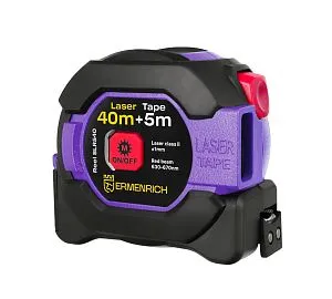 Рулетка с лазерным дальномером Ermenrich Reel SLR540, изображение 1