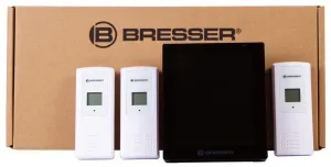 Метеостанция Bresser ClimaTemp Hygro Quadro с тремя датчиками, черная, изображение 10