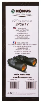 Бинокль Konus Sporty 10x50 WA, изображение 14