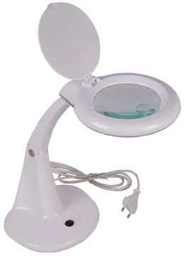 Лупа настольная Bresser 2x/4x, 100 мм, с подсветкой, изображение 2