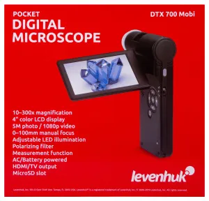 Микроскоп цифровой Levenhuk DTX 700 Mobi, изображение 18