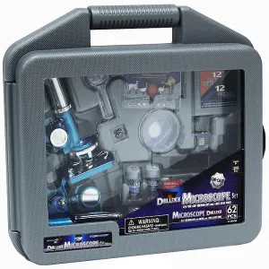 Микроскоп Eastcolight 100–900x в кейсе, 62 аксессуара в комплекте, изображение 2