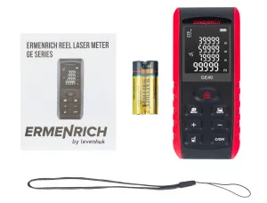 Лазерная рулетка Ermenrich Reel PRO GE40, изображение 2