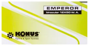 Бинокль Konus Emperor 12x50 WA Green, изображение 3