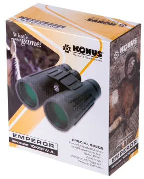 Бинокль Konus Emperor 10x50 WA Green, изображение 8