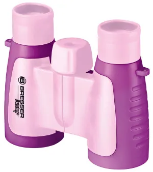Бинокль детский Bresser Junior 3x30, розовый, изображение 3