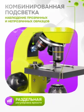 Микроскоп Levenhuk Rainbow 50L PLUS, изображение 32