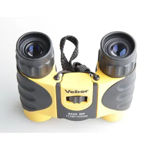 Бинокль Veber 8x25 WP, желто-черный, изображение 6