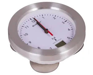 Часы настенные Bresser MyTime Bath, водонепроницаемые, белые, изображение 3