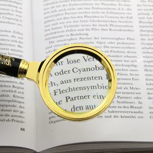 Лупа на ручке Veber 8х, 60 мм, сувенирная (L60), изображение 2